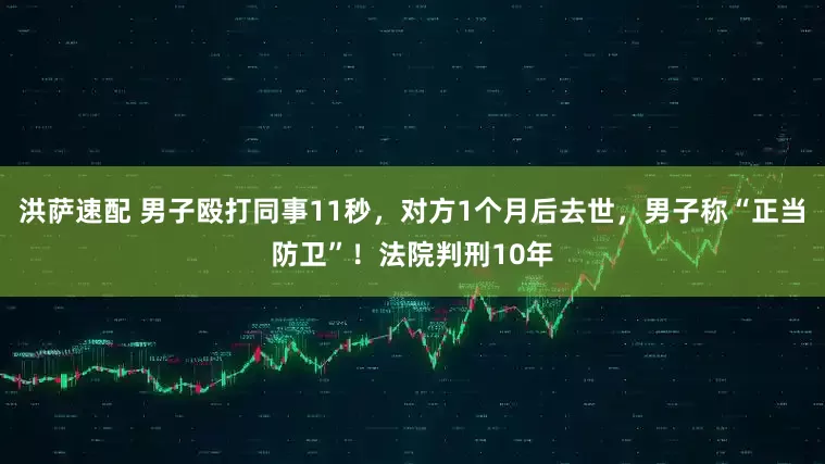 洪萨速配 男子殴打同事11秒，对方1个月后去世，男子称“正当防卫”！法院判刑10年